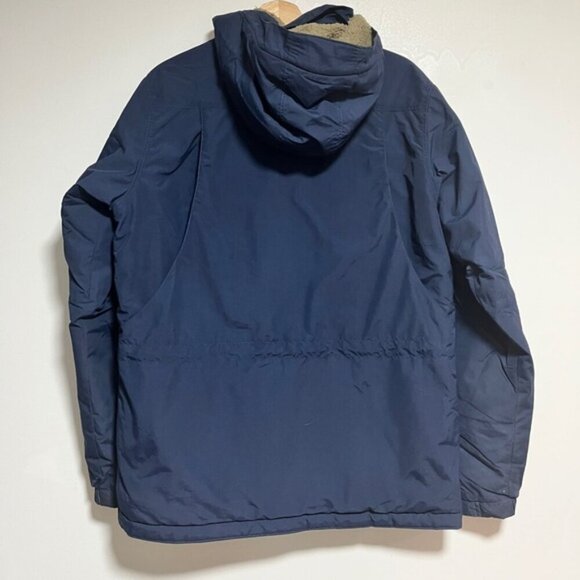 Patagonia Navy Blue Winter Parka - Men’s Medium - Fleece Lined - Picture 10 of 15